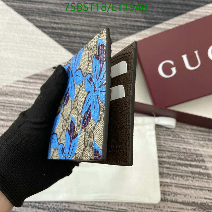 Gucci-Wallet Mirror Quality Code: ET1940 $: 75USD