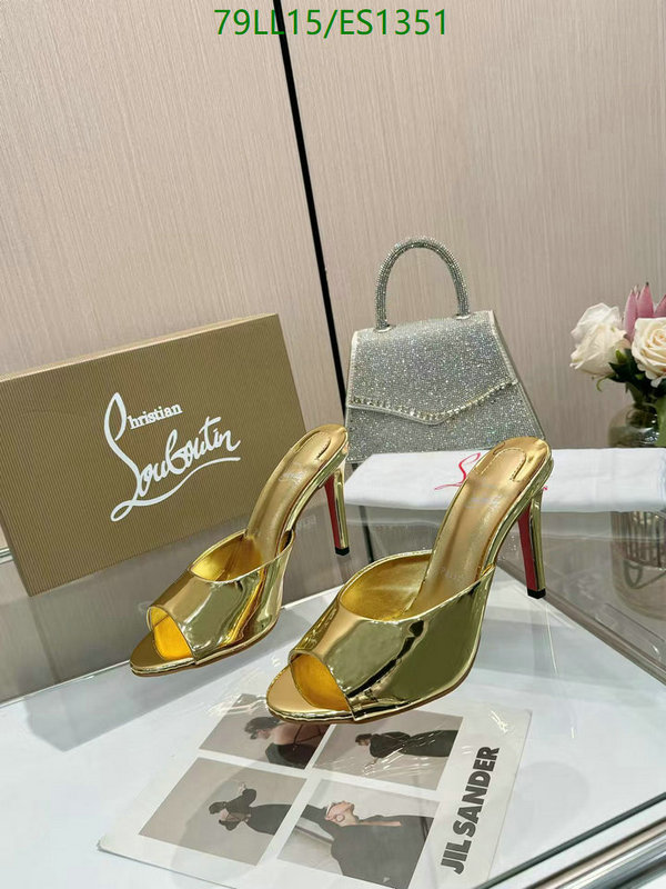 Christian Louboutin-Women Shoes Code: ES1351 $: 79USD