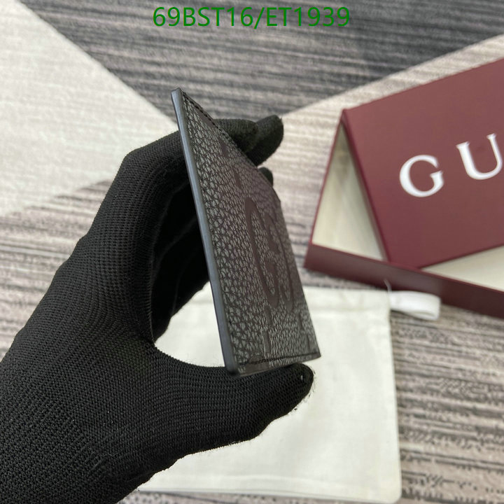 Gucci-Wallet Mirror Quality Code: ET1939 $: 69USD