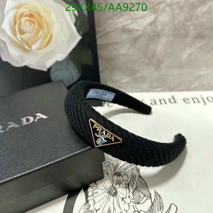 Prada-Headband Code: AA9270 $: 29USD