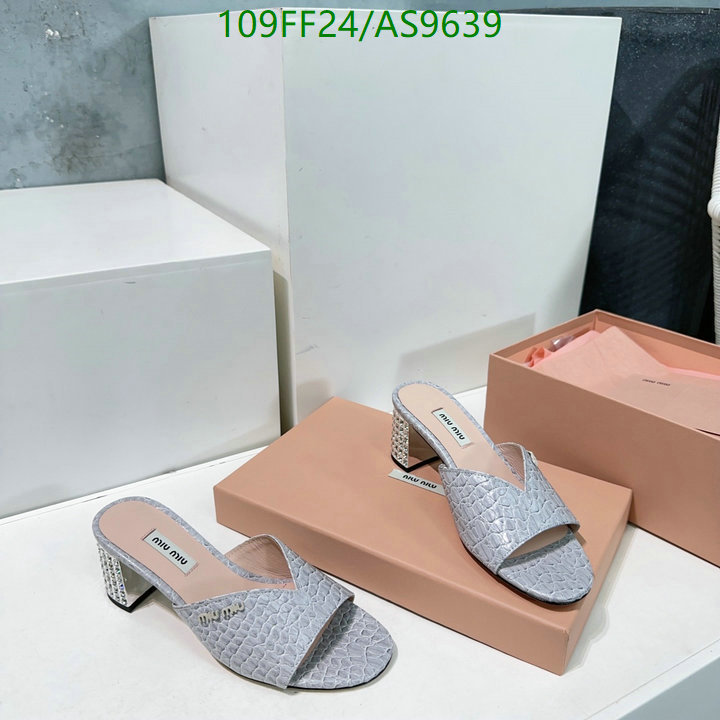 Miu Miu-Women Shoes Code: AS9639 $: 109USD