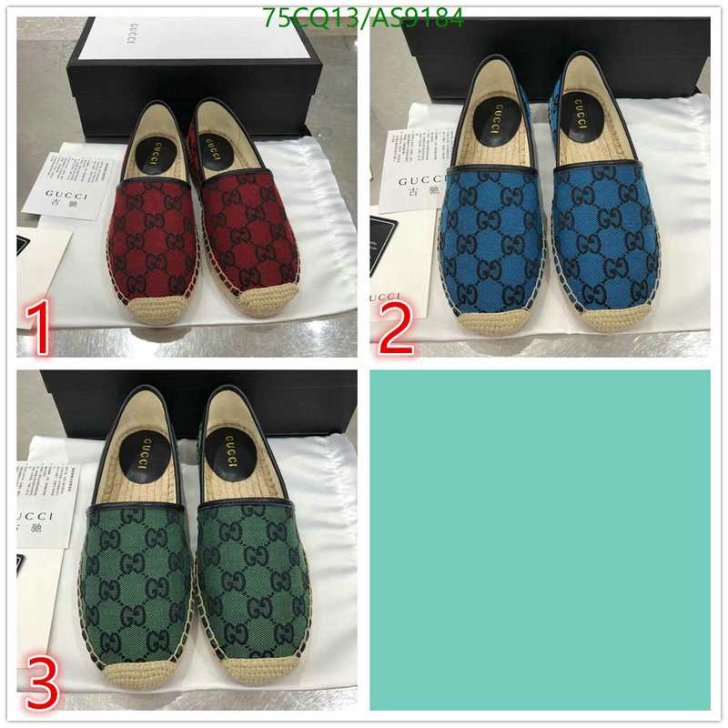 Gucci-Women Shoes Code: AS9184 $: 75USD