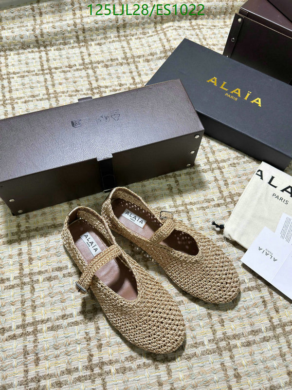 ALAIA-Women Shoes Code: ES1022 $: 125USD