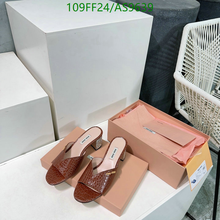 Miu Miu-Women Shoes Code: AS9639 $: 109USD