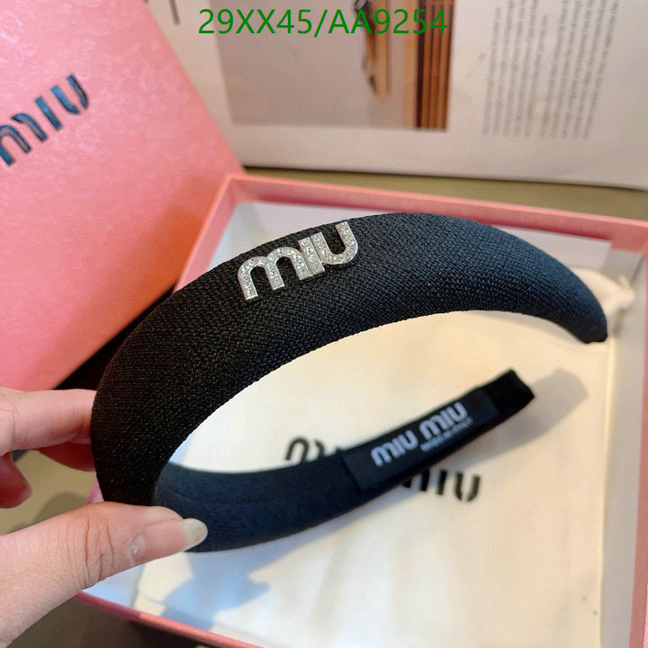 MIU MIU-Headband Code: AA9254 $: 29USD