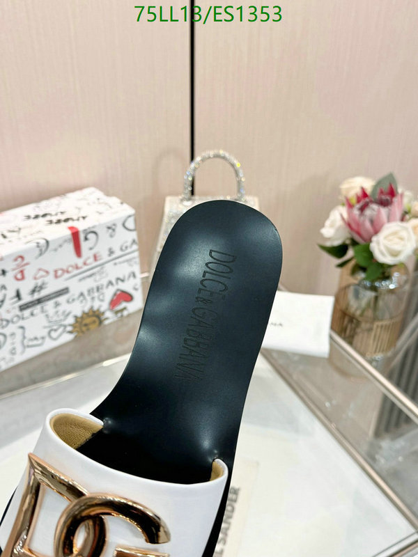 D&G-Women Shoes Code: ES1353 $: 75USD