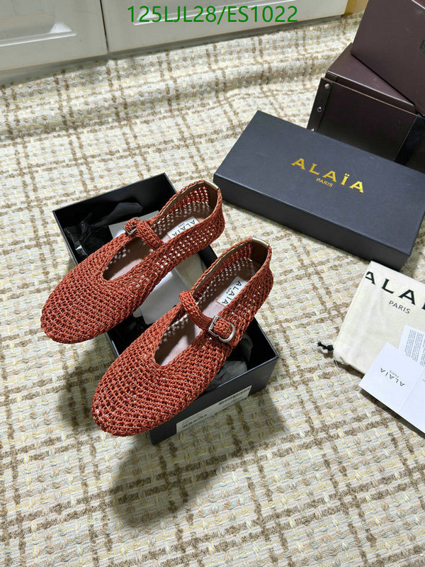 ALAIA-Women Shoes Code: ES1022 $: 125USD