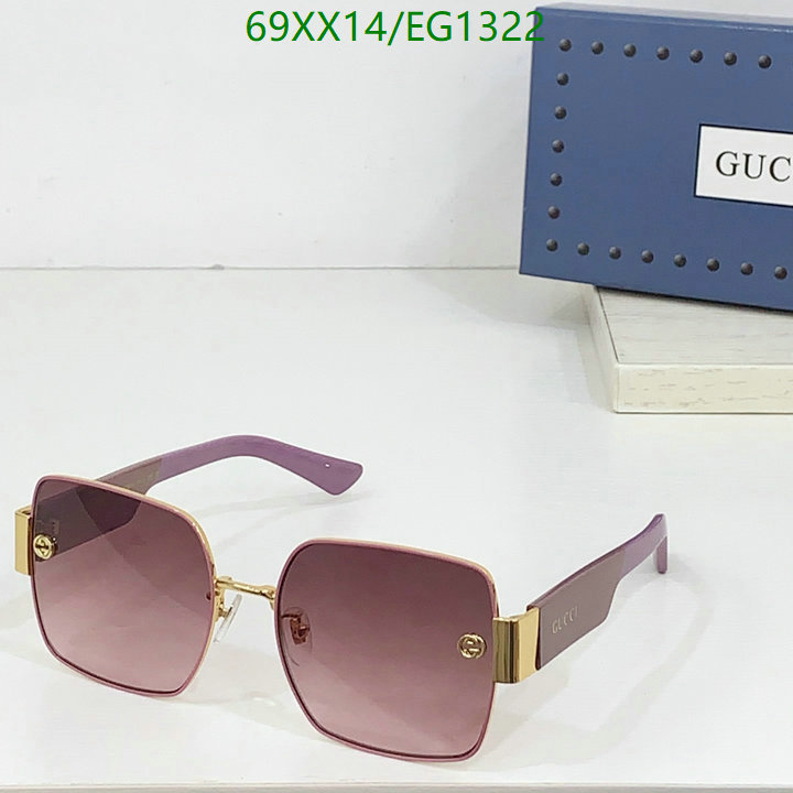 Gucci-Glasses Code: EG1322 $: 69USD