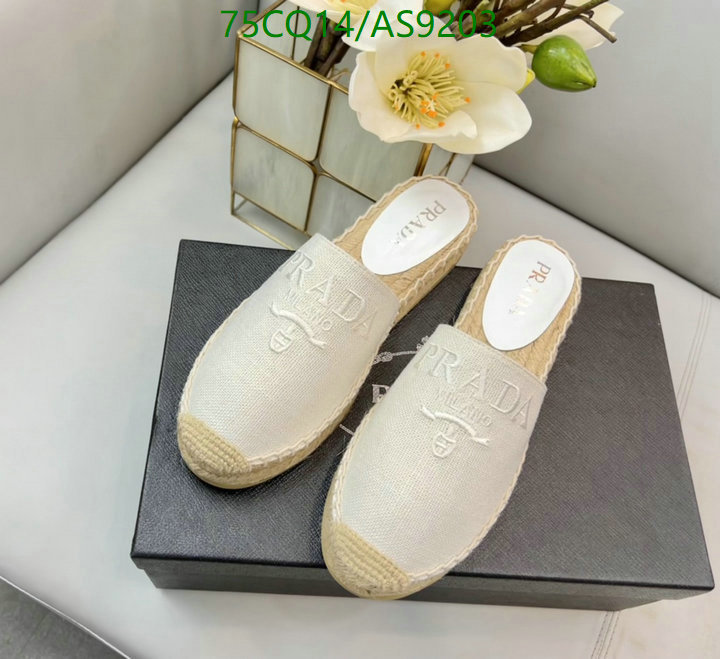 Prada-Women Shoes Code: AS9203 $: 75USD
