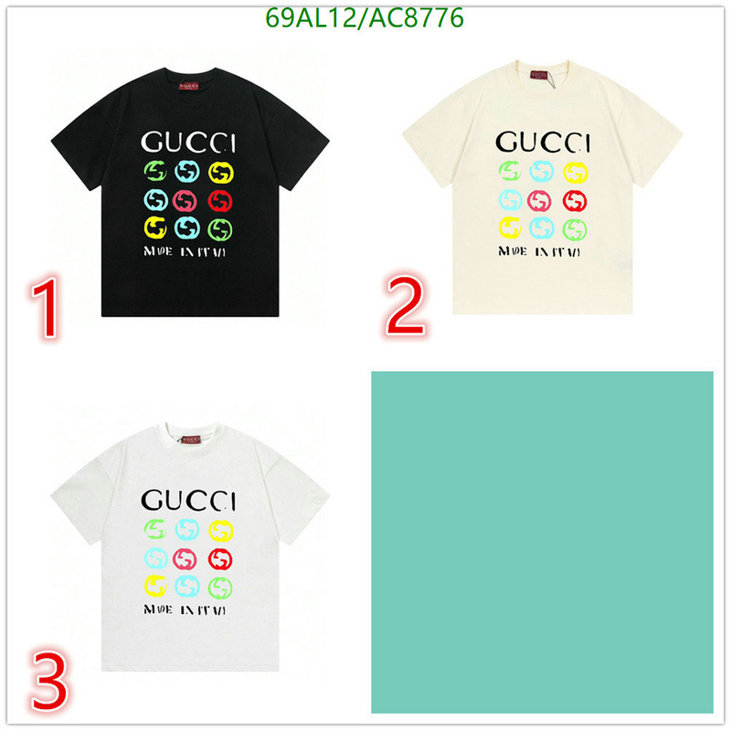 Gucci-Clothing Code: AC8776 $: 69USD