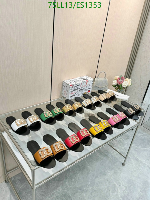 D&G-Women Shoes Code: ES1353 $: 75USD