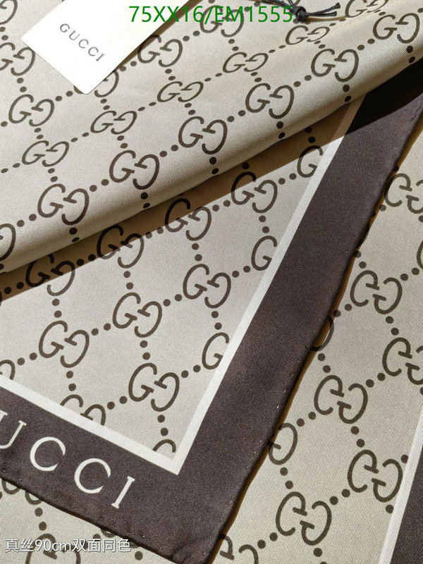 Gucci-Scarf Code: EM1555 $: 75USD