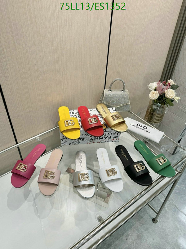 D&G-Women Shoes Code: ES1352 $: 75USD