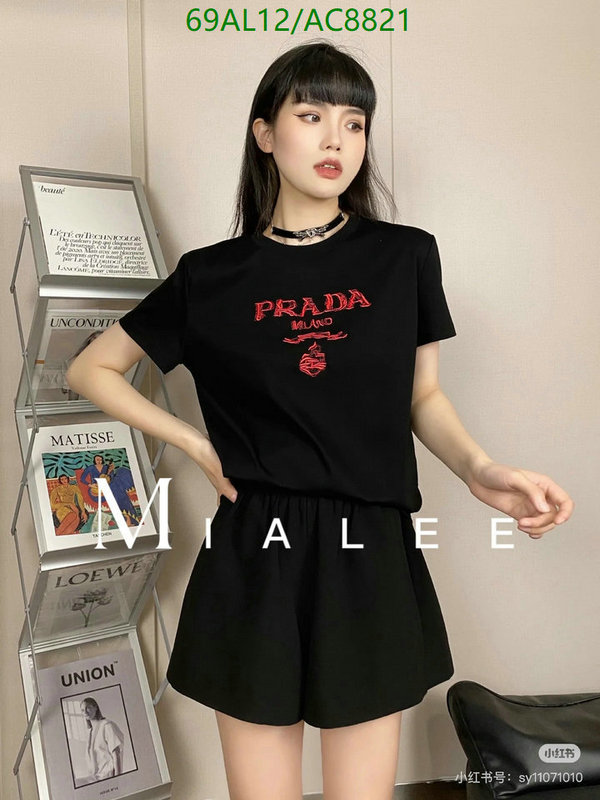 Prada-Clothing Code: AC8821 $: 69USD