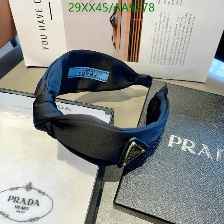 Prada-Headband Code: AA9278 $: 29USD
