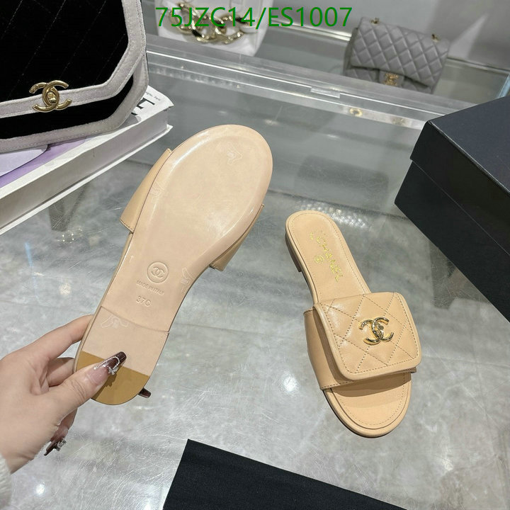 Chanel-Women Shoes Code: ES1007 $: 75USD