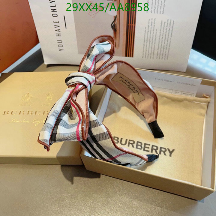 Burberry-Headband Code: AA8958 $: 29USD