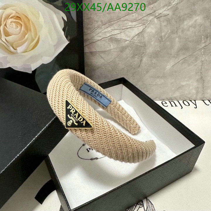 Prada-Headband Code: AA9270 $: 29USD