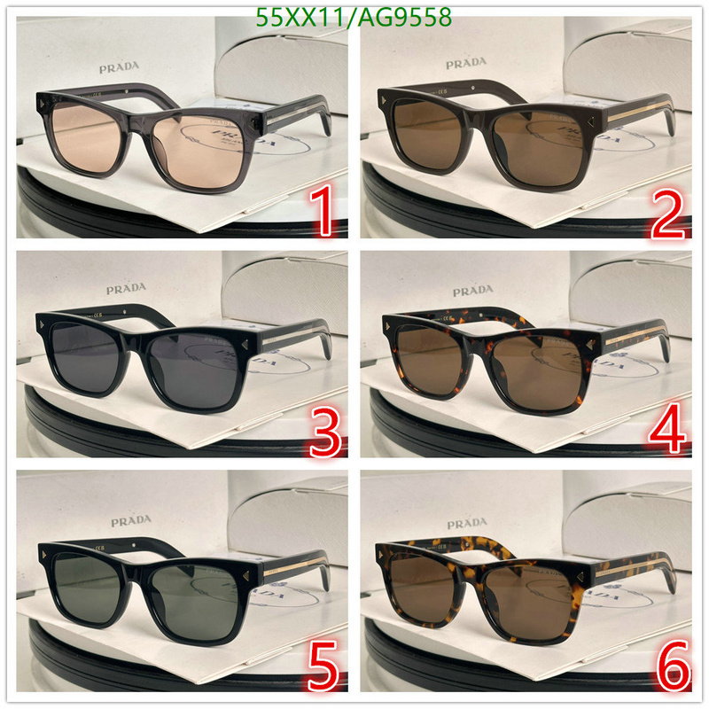 Prada-Glasses Code: AG9558 $: 55USD