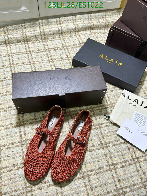 ALAIA-Women Shoes Code: ES1022 $: 125USD