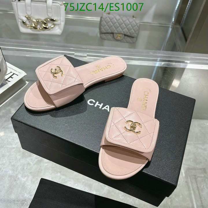 Chanel-Women Shoes Code: ES1007 $: 75USD