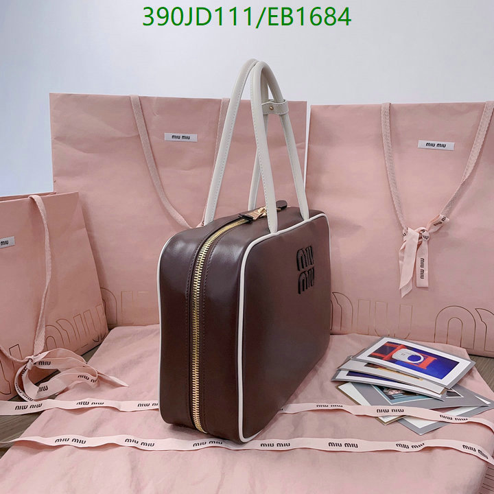 Miu Miu-Bag-Mirror Quality Code: EB1684 $: 390USD