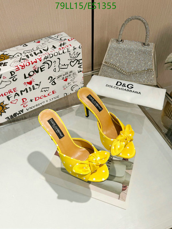 D&G-Women Shoes Code: ES1355 $: 79USD