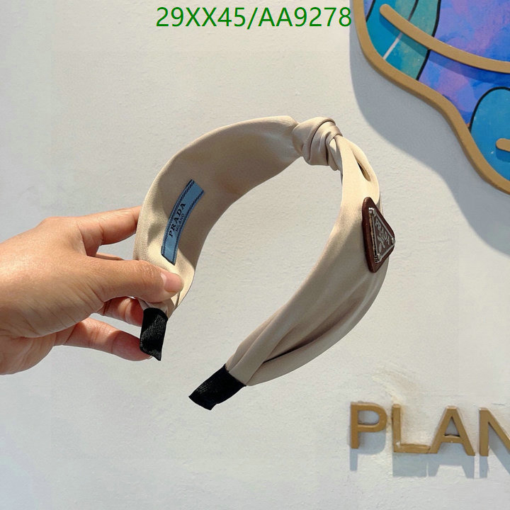 Prada-Headband Code: AA9278 $: 29USD