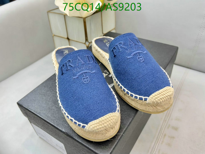 Prada-Women Shoes Code: AS9203 $: 75USD