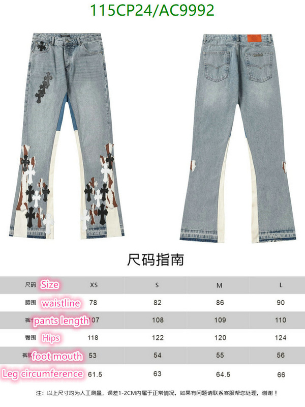 Chrome Hearts-Clothing Code: AC9992 $: 115USD