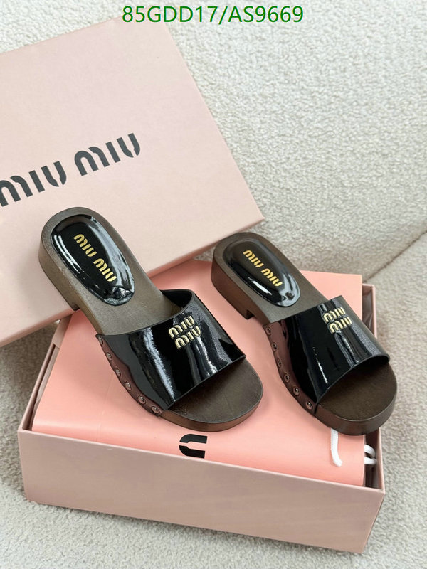 Miu Miu-Women Shoes Code: AS9669 $: 85USD