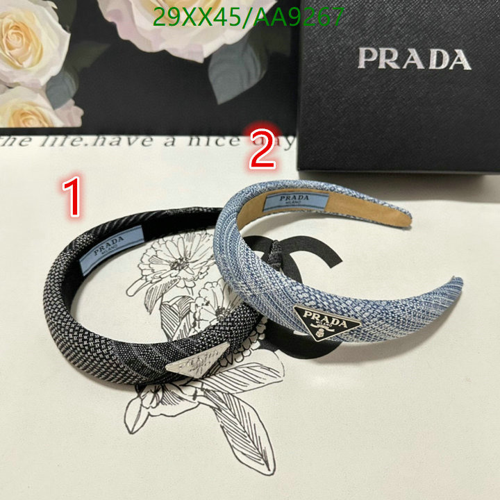 Prada-Headband Code: AA9267 $: 29USD