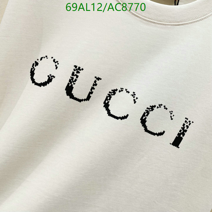 Gucci-Clothing Code: AC8770 $: 69USD