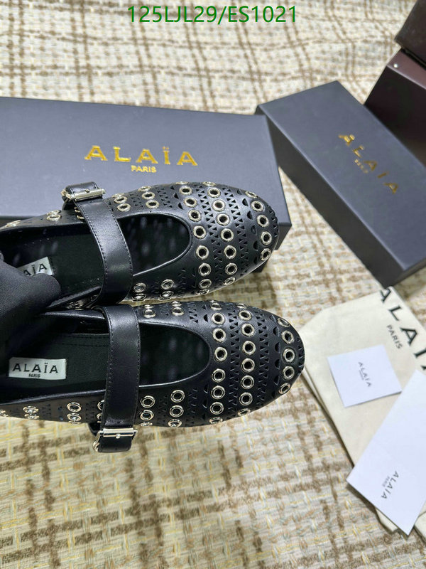 ALAIA-Women Shoes Code: ES1021 $: 125USD