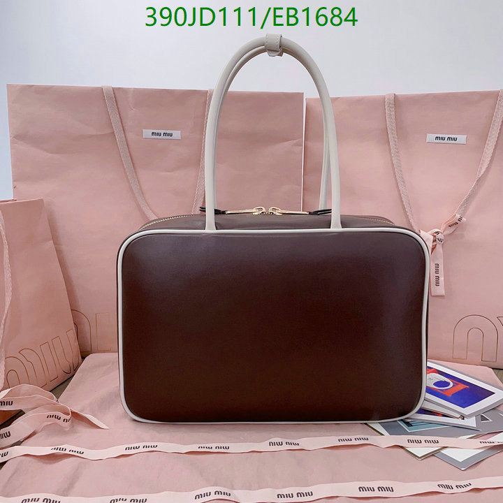 Miu Miu-Bag-Mirror Quality Code: EB1684 $: 390USD