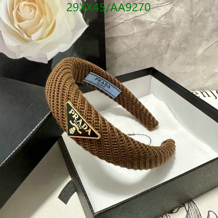 Prada-Headband Code: AA9270 $: 29USD