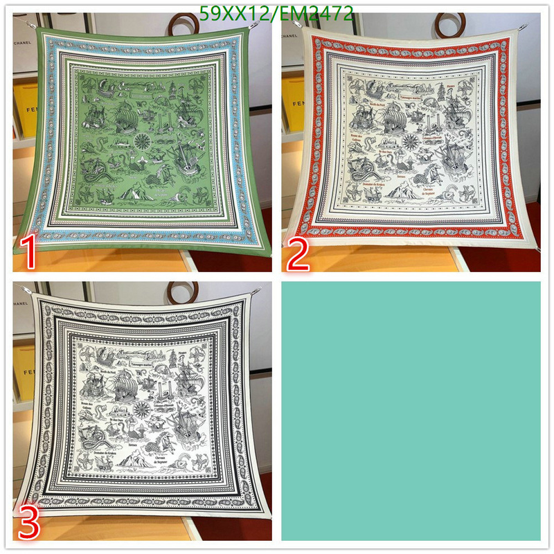 Hermes-Scarf Code: EM2472 $: 59USD