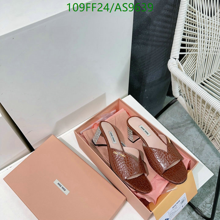 Miu Miu-Women Shoes Code: AS9639 $: 109USD