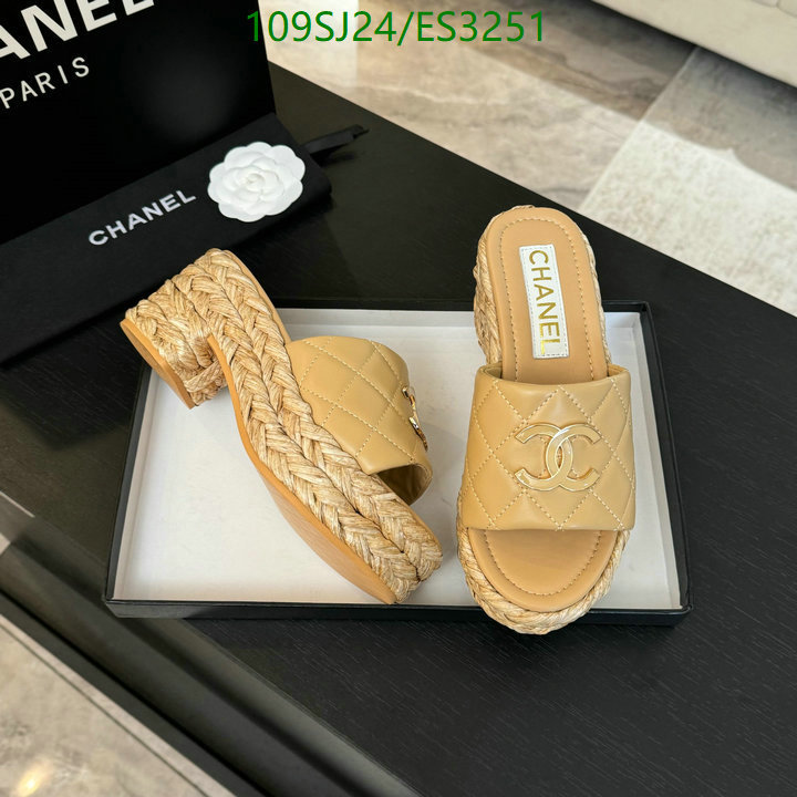 Chanel-Women Shoes Code: ES3251 $: 109USD