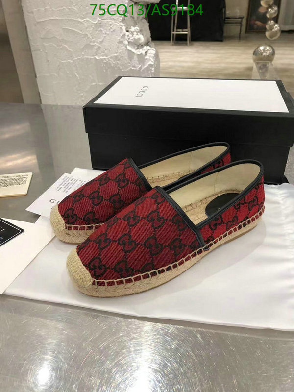 Gucci-Women Shoes Code: AS9184 $: 75USD