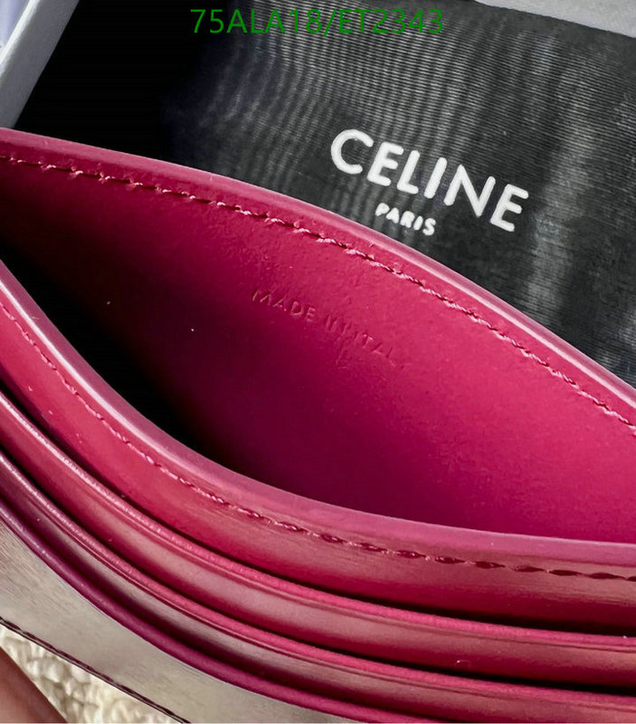 Celine-Wallet-Mirror Quality Code: ET2343 $: 75USD