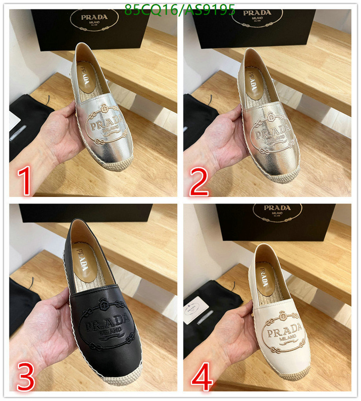 Prada-Women Shoes Code: AS9195 $: 85USD