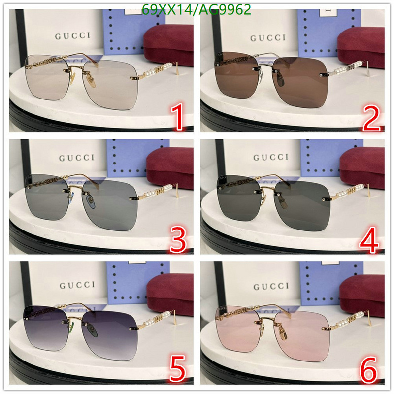 Gucci-Glasses Code: AG9962 $: 69USD