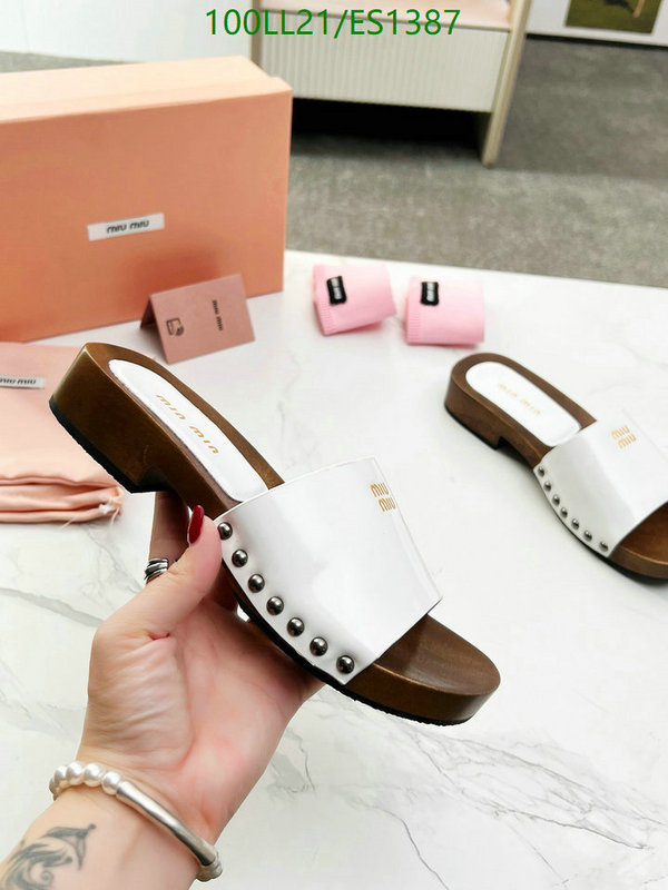 Miu Miu-Women Shoes Code: ES1387 $: 100USD