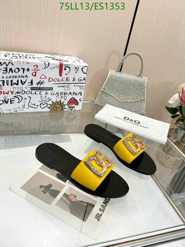 D&G-Women Shoes Code: ES1353 $: 75USD