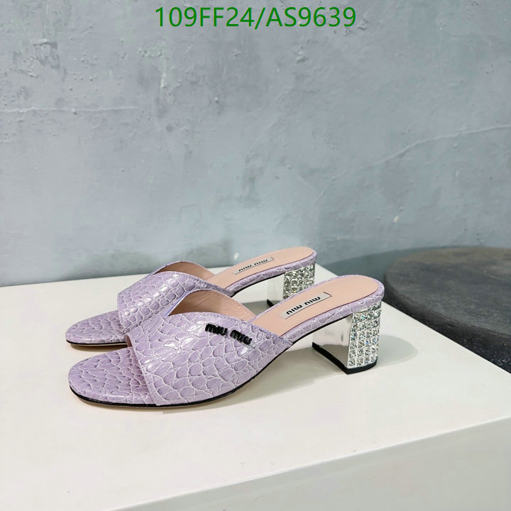 Miu Miu-Women Shoes Code: AS9639 $: 109USD