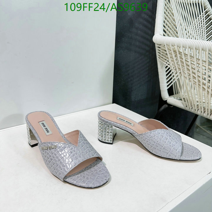 Miu Miu-Women Shoes Code: AS9639 $: 109USD