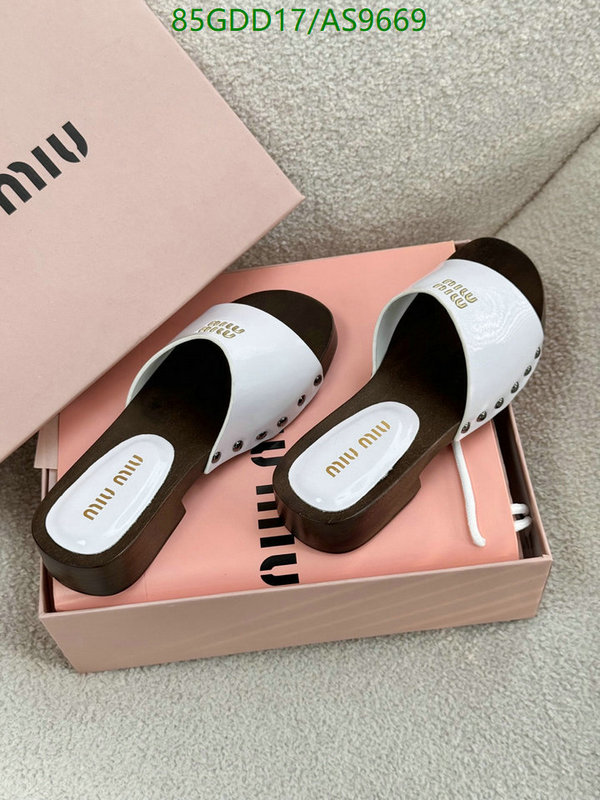 Miu Miu-Women Shoes Code: AS9669 $: 85USD