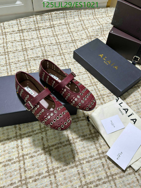 ALAIA-Women Shoes Code: ES1021 $: 125USD