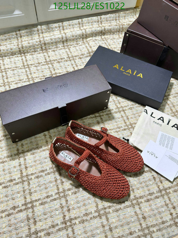 ALAIA-Women Shoes Code: ES1022 $: 125USD